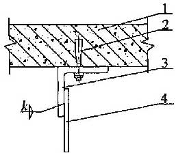 图6 吊杆与角钢吊架焊接连接示意